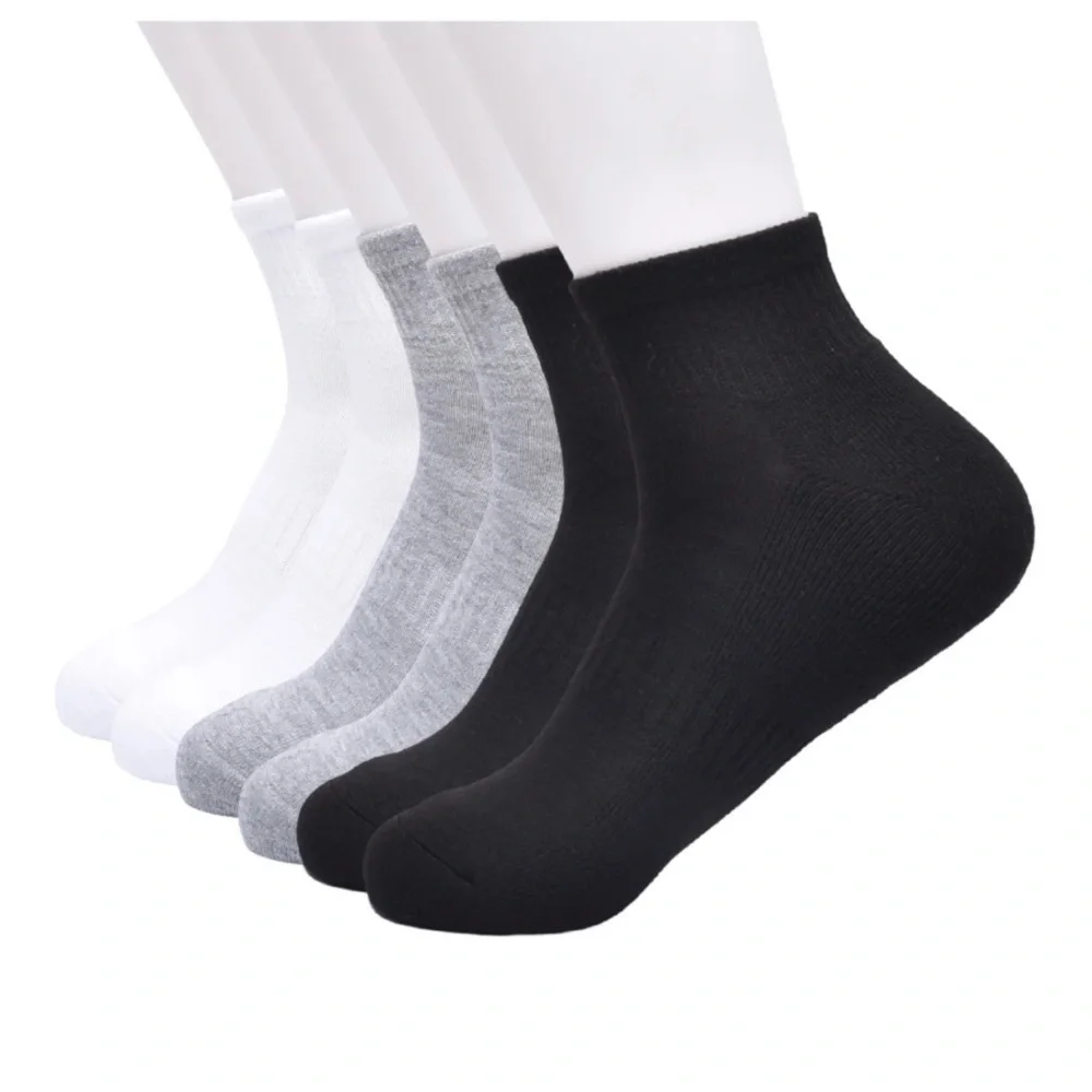 Athletic Works Men's Ankle Socks, 6-Pack, Sock